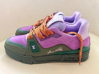 Zapatillas Louis Vuitton Morado y Verde
