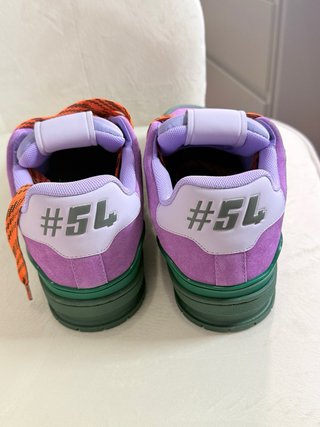 Zapatillas Louis Vuitton Morado y Verde