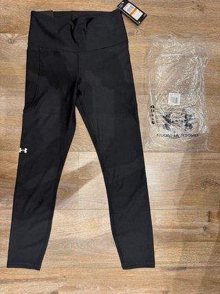 Mallas Under Armour 7/8 Mujer Talla S Negras