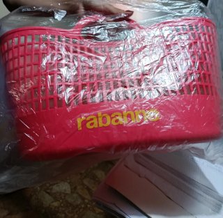 Borsa Rabanne rossa estiva