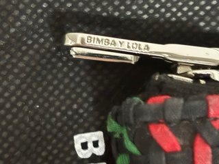 Monedero Bimba y Lola multicolor tejido