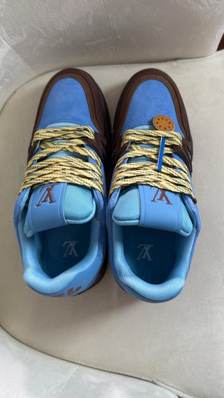 Zapatillas Louis Vuitton #54 Azul Marrón