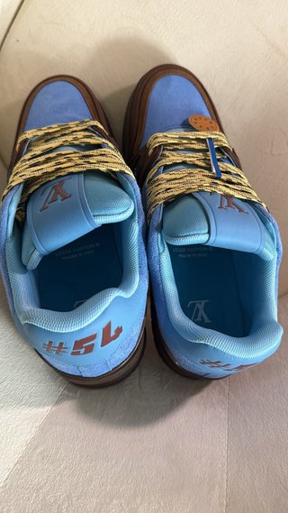 Zapatillas Louis Vuitton #54 Azul Marrón