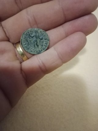 Moneda Romana Antigua de Constantino