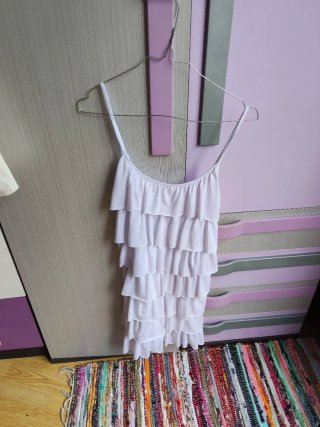 Lote. 2. Vestiti. Bianco/nero. T.S