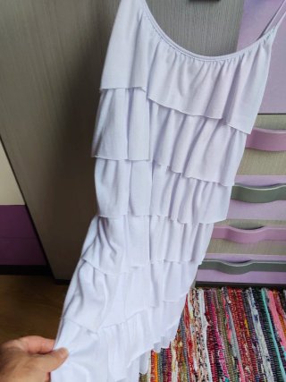 Lote. 2. Vestiti. Bianco/nero. T.S