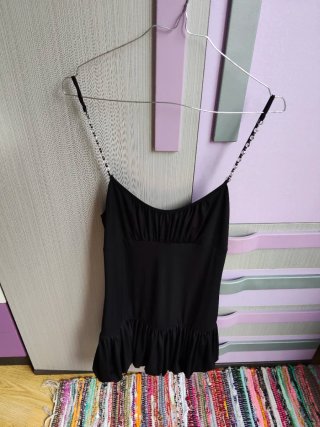 Lote. 2. Vestiti. Bianco/nero. T.S