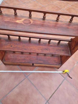 Estantería especias madera