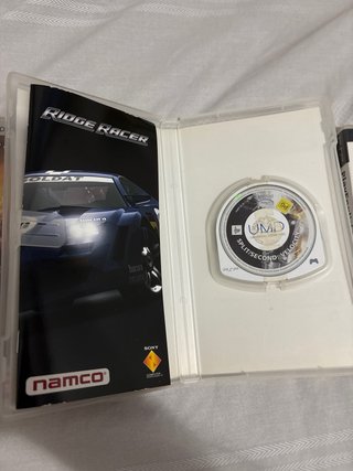 Lote 4 Juegos PSP: Spiderman, Ridge Racer, PlayCha