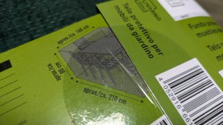 Funda Protectora Muebles Jardín  Verde