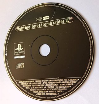 PS1 Demo Ufficiale PAL Fighting Force/Tomb Raider