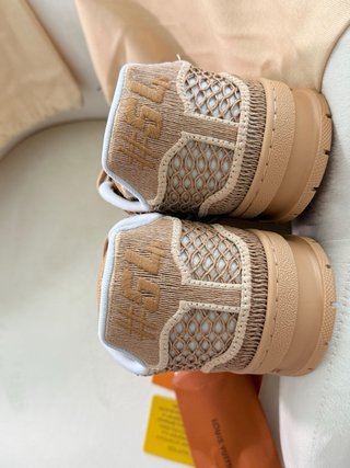 Zapatillas Louis Vuitton Beige y Marrón