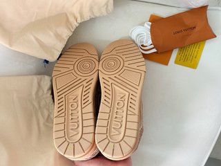 Zapatillas Louis Vuitton Beige y Marrón