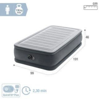 Colchón Hinchable Intex Deluxe 1 persona 46cm