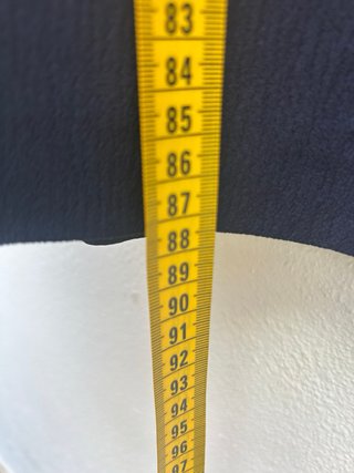 Vestido Massimo Dutti sin mangas azul