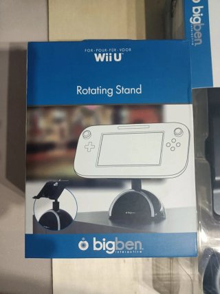 Nuevo. Volante Game Pad + Soporte Rotación WiiU