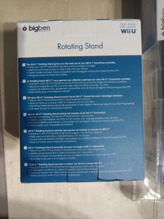 Nuevo. Volante Game Pad + Soporte Rotación WiiU