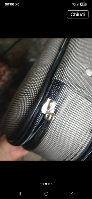 Beauty case rigido GMV grigio