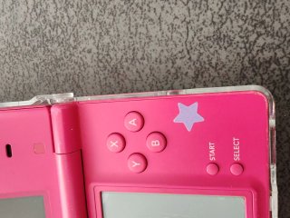 Nintendo DS Rosa con sd card
