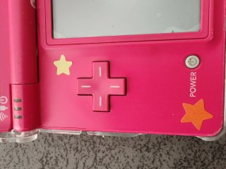 Nintendo DS Rosa con sd card