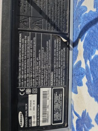 Samsung DVD VHS Combo