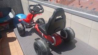 Coche de pedales F1 Rojo
