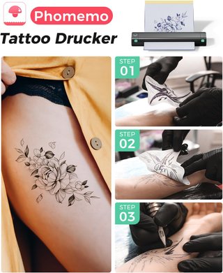 Phomemo M08F impresora termica tatuajes