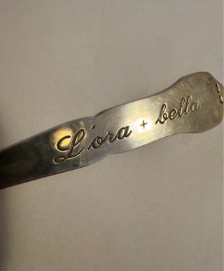 Cucchiaino Argento 800 L'ora + Bella