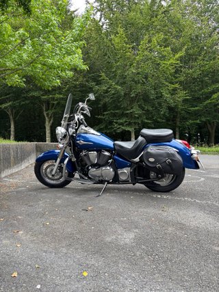 Kawasaki Vulcan VN 900 Azul