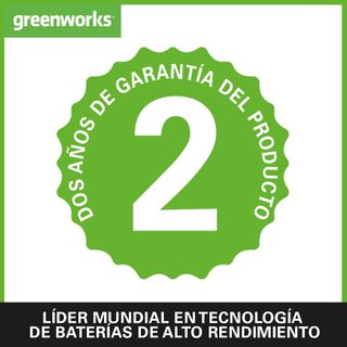 Greenworks batería 40V 2Ah recarga rápida