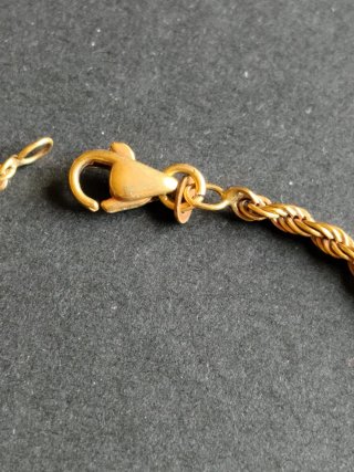Cadena Cordón Vintage Oro amarillo