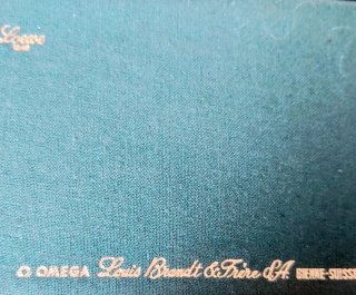 Estuche Reloj Omega antiguo y original