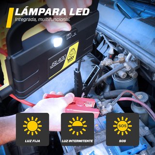 MAXTOOLS JSL400 arrancador potente 12V portátil