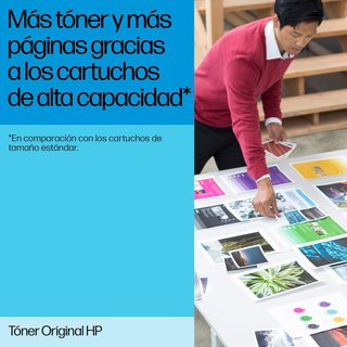 HP Cartucho tóner magenta alta capacidad