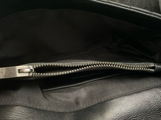 Bolso YSL Negro Piel Matelassé Cadena