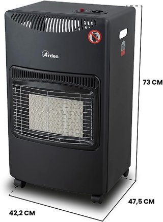 ARDES estufa gas infrarrojos calefacción interior