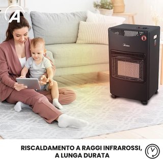 ARDES estufa gas infrarrojos calefacción interior