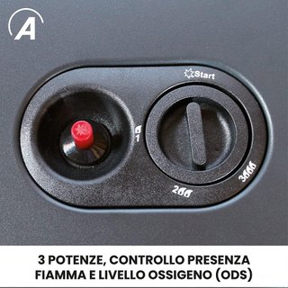 ARDES estufa gas infrarrojos calefacción interior