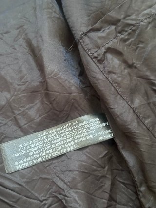 Camisa Fluida Negra Massimo Dutti Talla XS