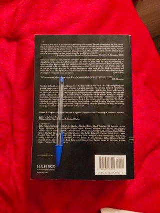 The Oxford Handbook of Applied Linguistics