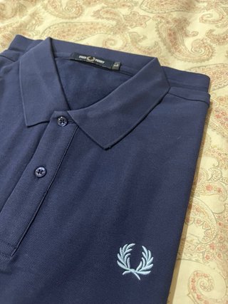Polo Fred Perry Azul Talla L