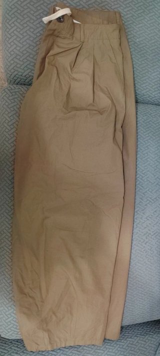 Pantalón de verano marrón