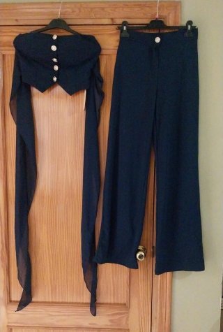 Conjunto de mujer azul
