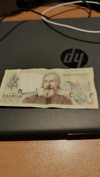 5000 Lire Italiane Banconota