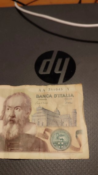 5000 Lire Italiane Banconota