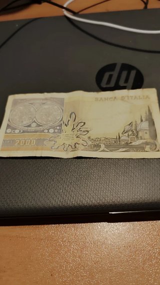 5000 Lire Italiane Banconota
