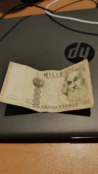 5000 Lire Italiane Banconota