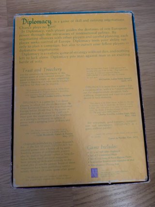 Juego de mesa Diplomacy Avalon Hill