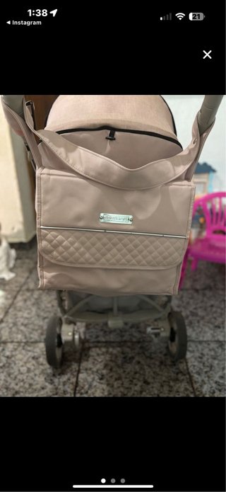 Silla de paseo Bebecar rosa