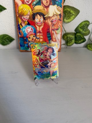 Carta Secreta Luffy One Piece Card Game TCG OP13